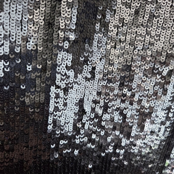 Sezane Georgio Trousers in Storm Blue Sequins size 46 - Picture 10 of 13